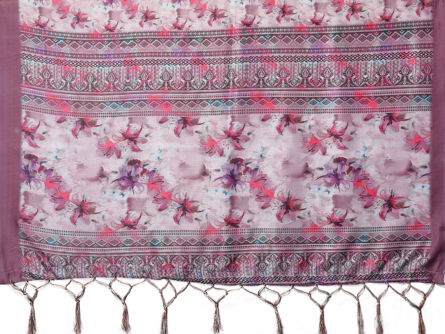 TARSHIKA PINK DIGITAL PRINT SAREE