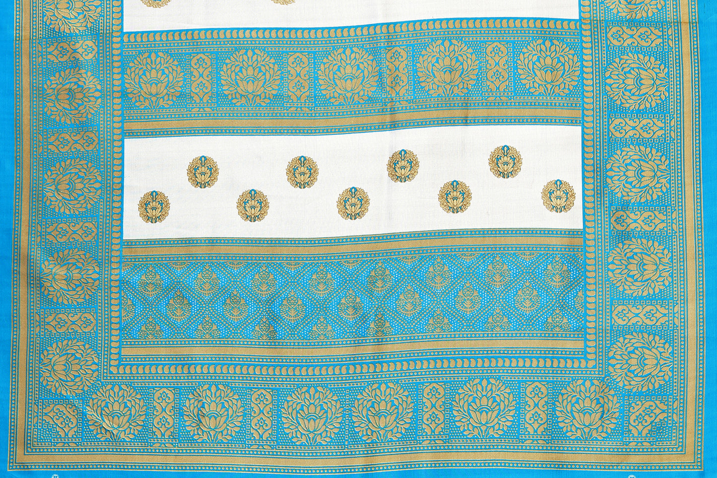 TARSHIKA RAMA FLORAL PRINT MYSORE ARTSILK SAREE