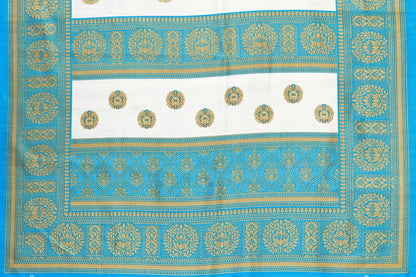 TARSHIKA RAMA FLORAL PRINT MYSORE ARTSILK SAREE