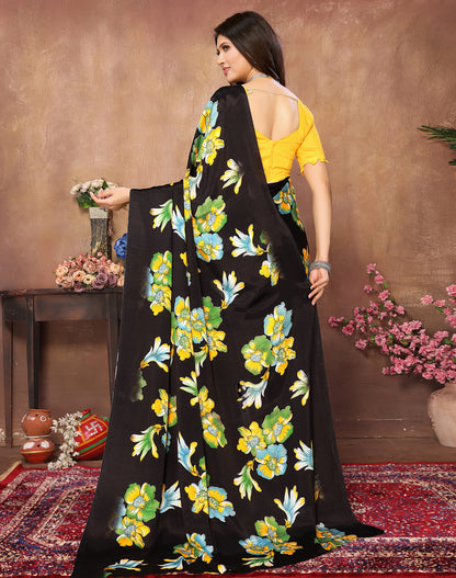 TARSHIKA GREEN WOVEN MALGUDI ART SILK SAREE