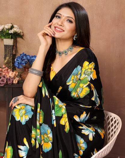 TARSHIKA GREEN WOVEN MALGUDI ART SILK SAREE