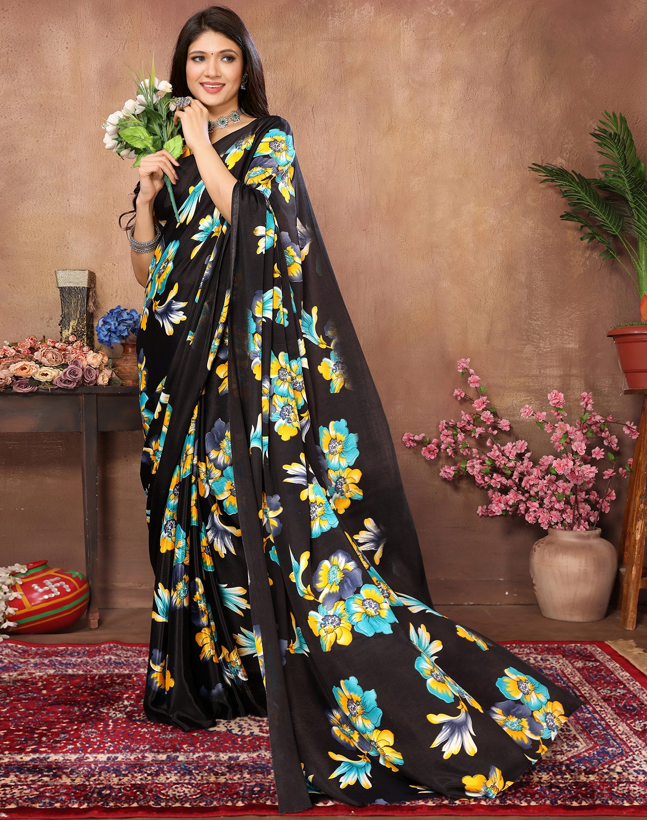 TARSHIKA RAMA WOVEN MALGUDI ART SILK SAREE