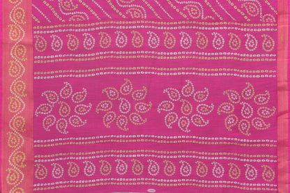 TARSHIKA PINK LINEN JARI FLORAL PRINTED SAREE