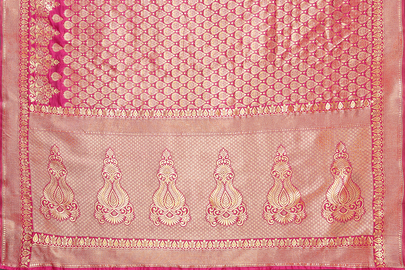 TARSHIKA PINK BANARASI KANJIVARAM SAREE