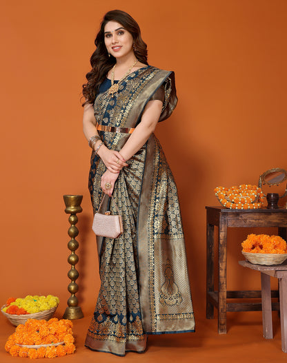 TARSHIKA RAMA BANARASI KANJIVARAM SAREE