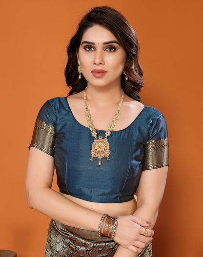 TARSHIKA RAMA BANARASI KANJIVARAM SAREE